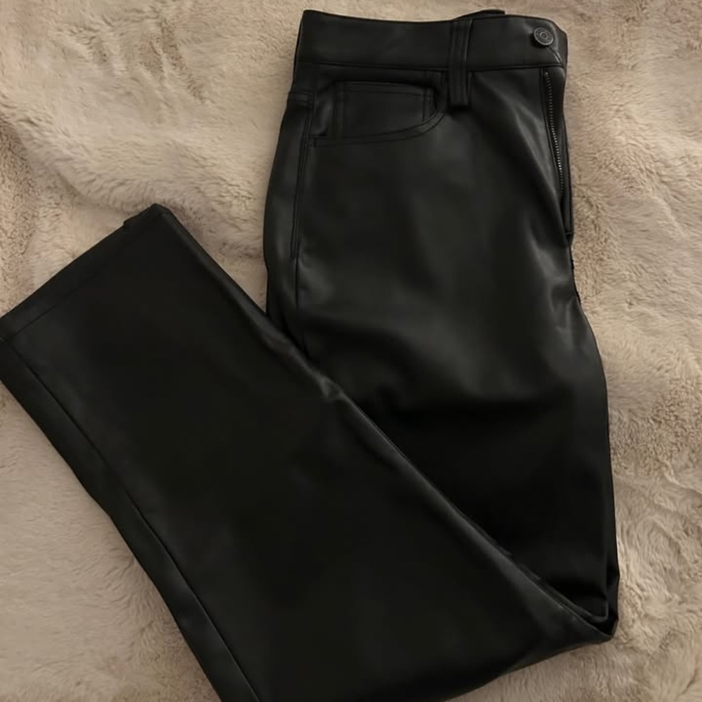 Madewell Leather Pants